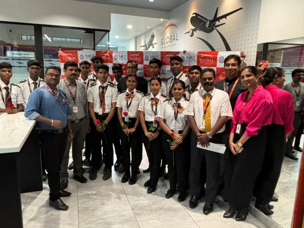 Best aviation academy in Chennai | Best Aviation Academy in Alandur | GLobal School Of Aviation | Amet
